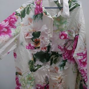 Floral Shirt Women