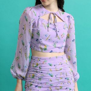 Gorgeous Lavender Co-ord Set By Tokyo Talkies