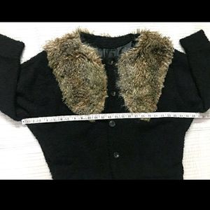 Black Teddy Fur Jacket