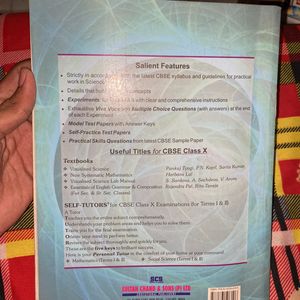 Science Lab Manual For Practical Skills Of Class X