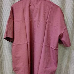 Roadster Life Half Sleeves Pink Shirt