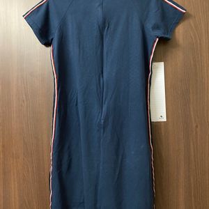 Miss Chase Blue T-shirt Dress