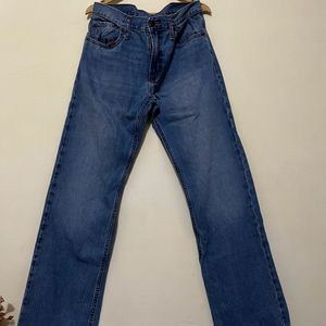 Unisex Low Waist Denim