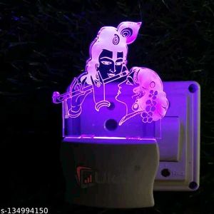 GOD SHIV Acrylic 3D Optical Illusion Night Lamp