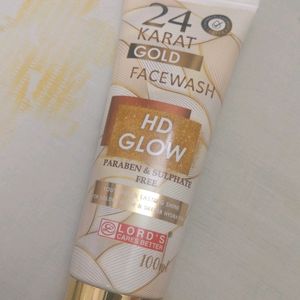 24 Karat Gold Face Wash