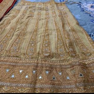 Heavy Designer Half Saree For Wedding