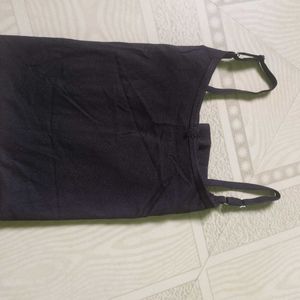 Cotton Black Slip