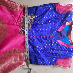 Designer Anarkali Suit Set With Dupatta