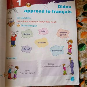 Apprenons Le Francais (French Book for class 4th)