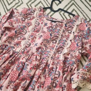 Brand New Floral Boho Dress