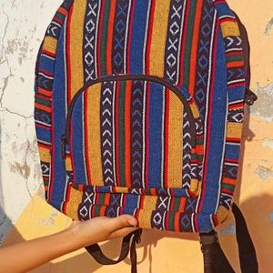 🎉SALE🎉Backpack Hand-crafted With Natural Fabric