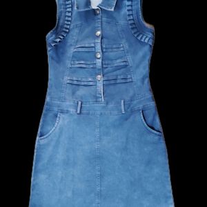 Denim Western Kurti