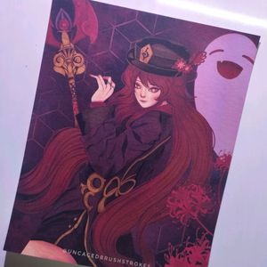 Anime Poster of HuTao/Zhongli