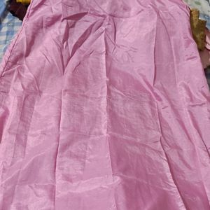 Pink Satin Peticot