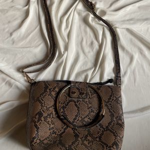 Snake Texture Handbag