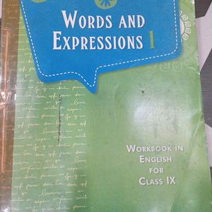 English Words And Expression Class IX NCERT