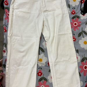 White Denim Jeans