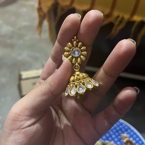 Antique Gold Earrings