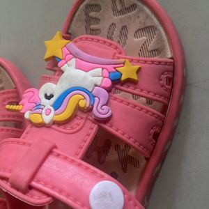 Pink Unicorn Sandal For girls