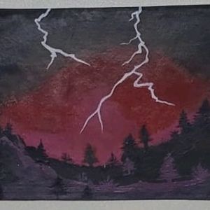 Inferno-Miniature Art(not A Canvas)