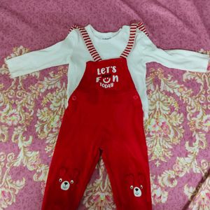 Baby Dungaree Set-9-12months