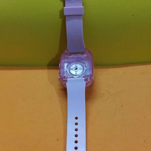 Unicorn Theme Clip Watch With Music & Light