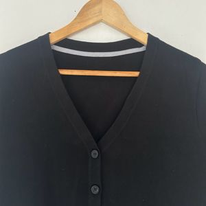 Korean Black Cardigan