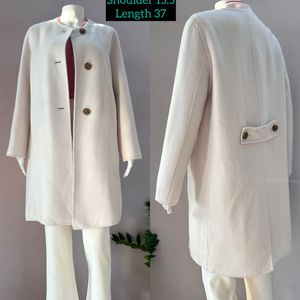 White Premium Overcoat