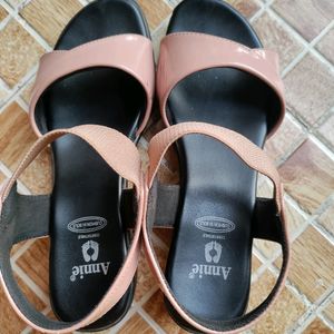 Peach Sandal , Size 38