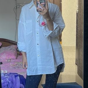 White Oversized Shirt