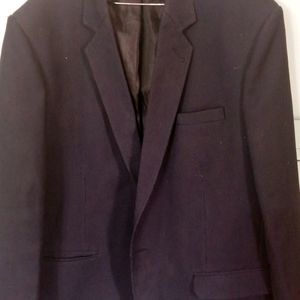 Full Size Dark Blue Men Blazer Only Once Use