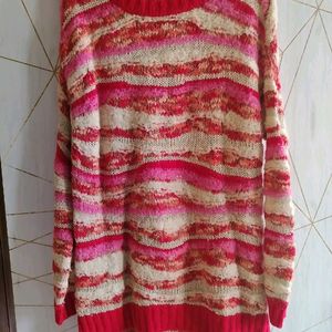 Women Colourful Pullover