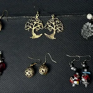 6 Pair Of Earrings