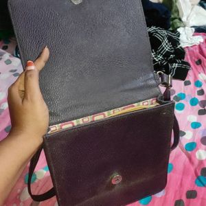 Dark Purple Sling Bag