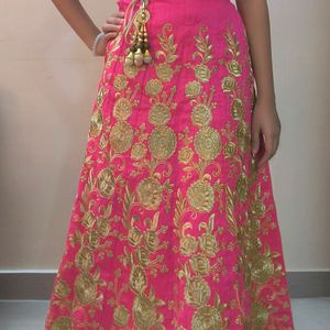 Hot Pink Ethnic Lehenga