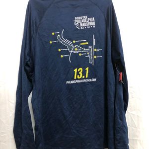 Blue Long Sleeve T Shirt