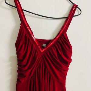 Red Sexy Vintage Prom Dress