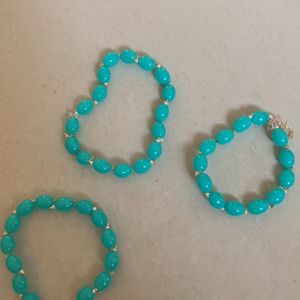 3 New Pearl Bracelets