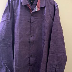 Men Purple Shirt