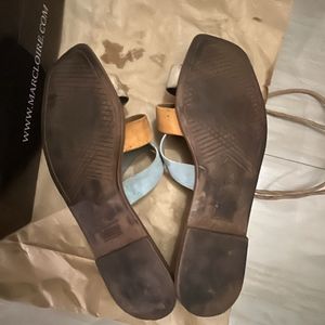 Blue Waterproof Flats