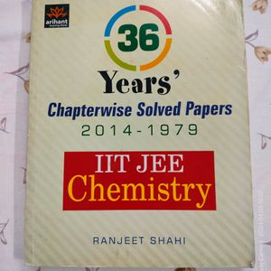 36 Years' IIT JEE Chapterwise Solved Papers Combo