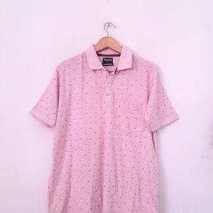 Pink Casual T-Shirt (Men's)