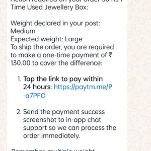 30 Rs Off 1 Time Used Jewellery Box 8 Pieces