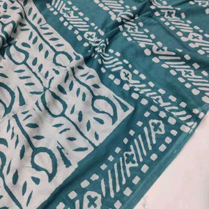 Beautiful Handblock printed Cotton Sarees 🥻