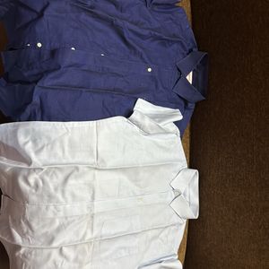 Blended Stitched Linen Shirts - Half Sleeves