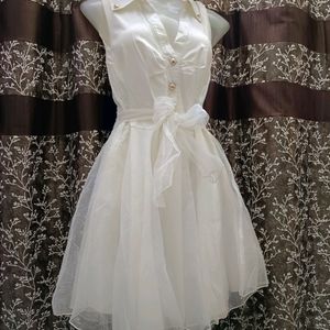 White Beautiful Frock