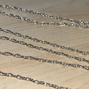 Silver chain for jewellery making