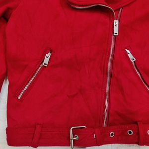 Red jacket