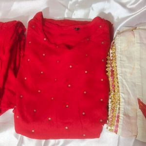 Set Of Women's Kurta ,Pant and Dupatta