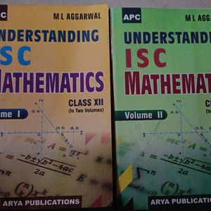 ISC Mathematics Vol.1 and Vol.2 By ML AGGARWAL
